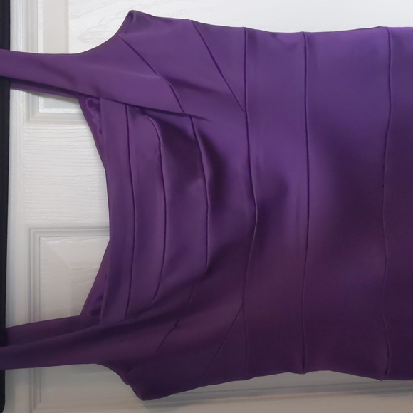 Purple Bodycon Dress - Picture 2 of 6